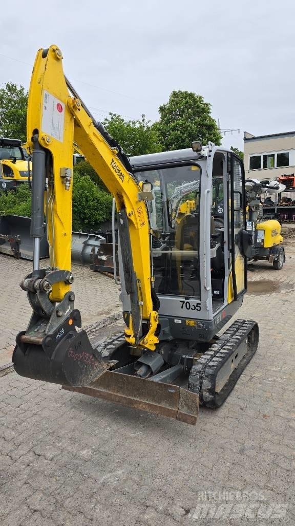 Wacker Neuson ET18 Paletli ekskavatörler