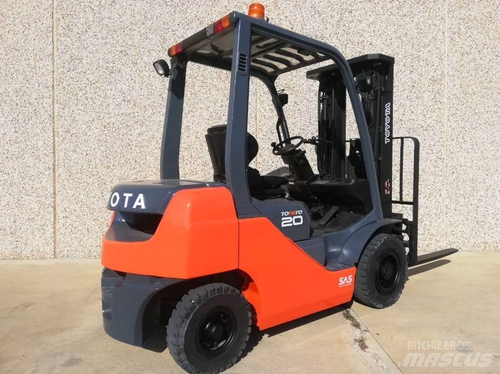 Toyota 02-8 FG F 20 LPG'li forkliftler