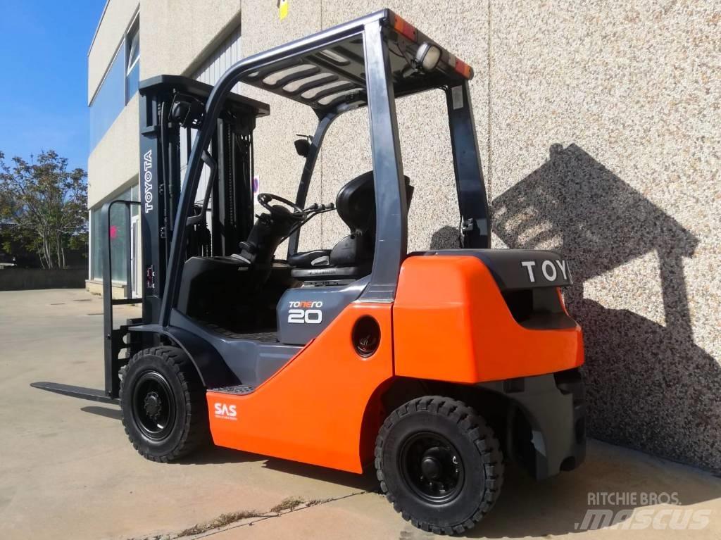 Toyota 02-8 FG F 20 LPG'li forkliftler