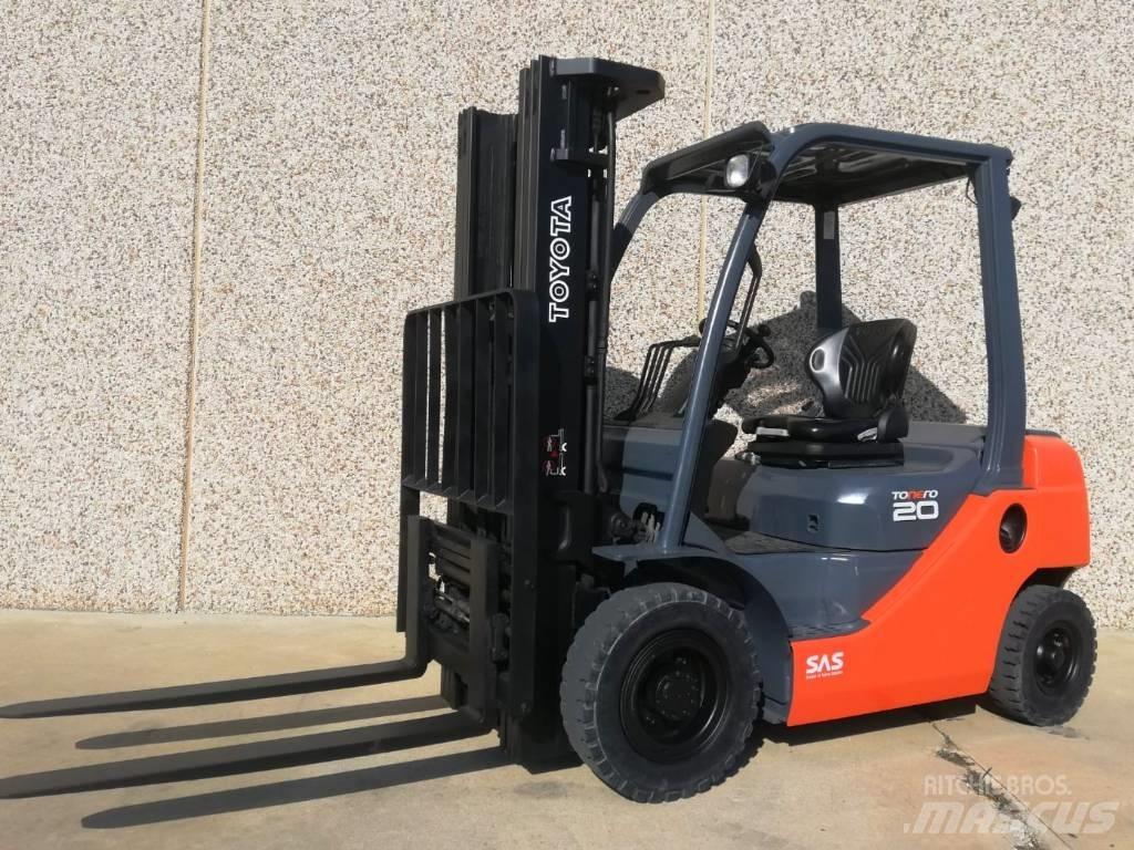 Toyota 02-8 FG F 20 LPG'li forkliftler