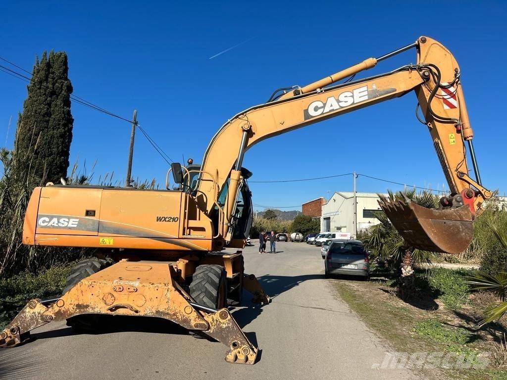 CASE WX 210 Lastik tekerli ekskavatörler