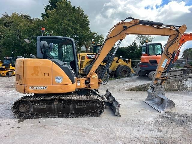 CASE CX 80 C Midi ekskavatörler 7 - 12 t