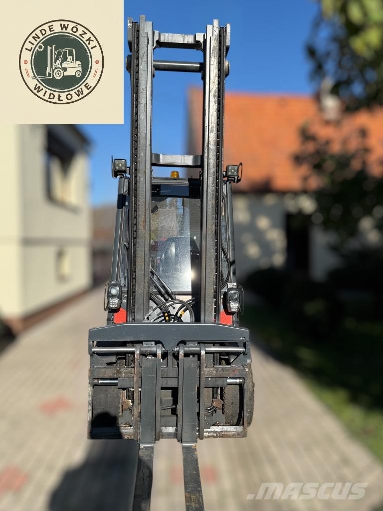 Linde H30 T-02 LPG'li forkliftler