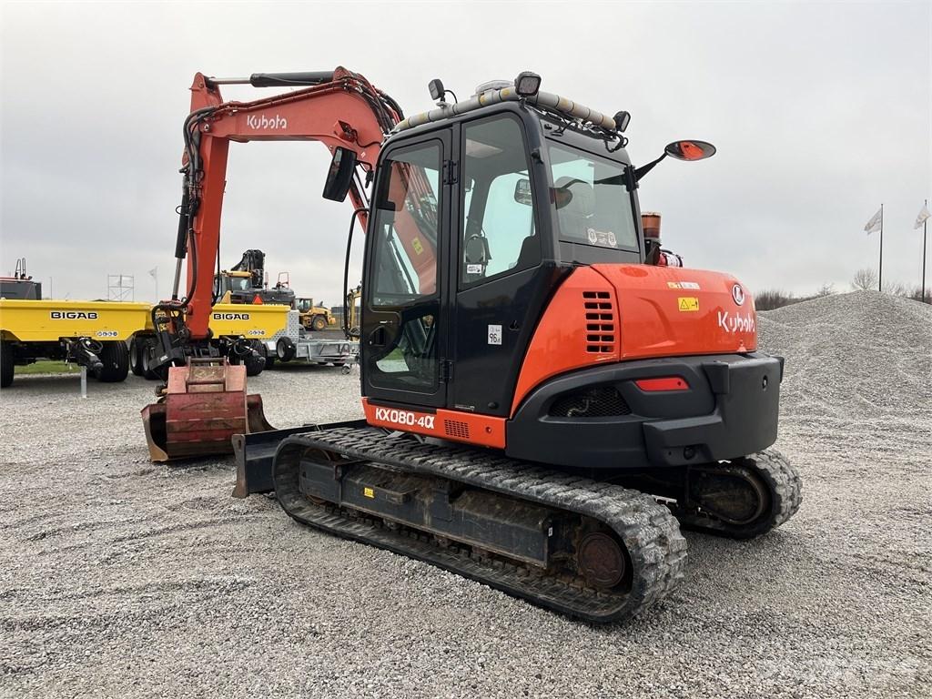 Kubota KX 080-4 Midi ekskavatörler 7 - 12 t