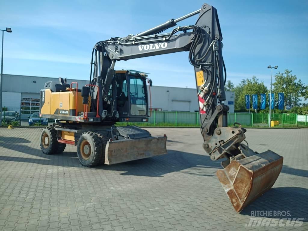 Volvo EW 180 E Lastik tekerli ekskavatörler