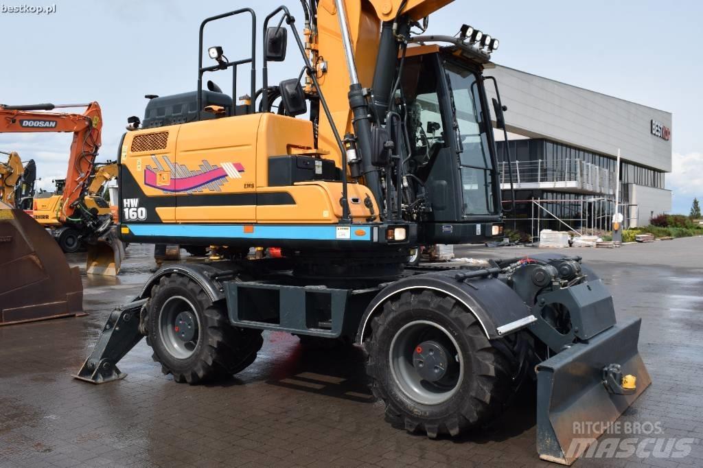 Hyundai HW 160 Lastik tekerli ekskavatörler