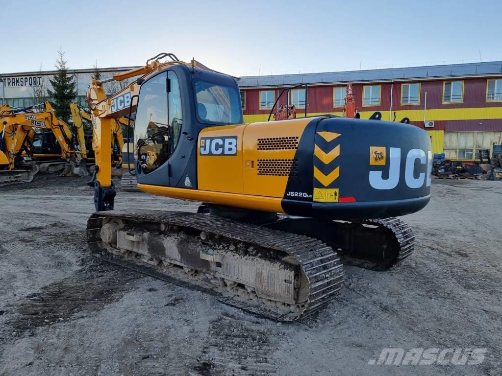 JCB JS 220 LC Paletli ekskavatörler