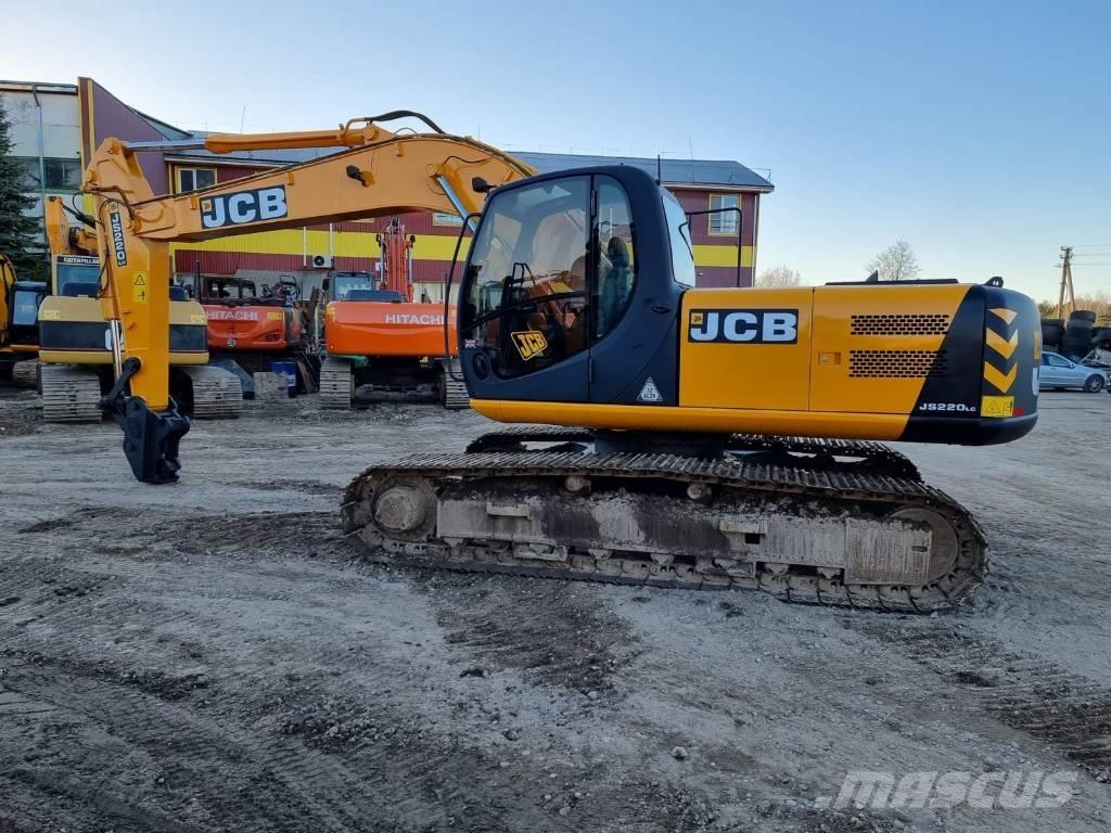 JCB JS 220 LC Paletli ekskavatörler