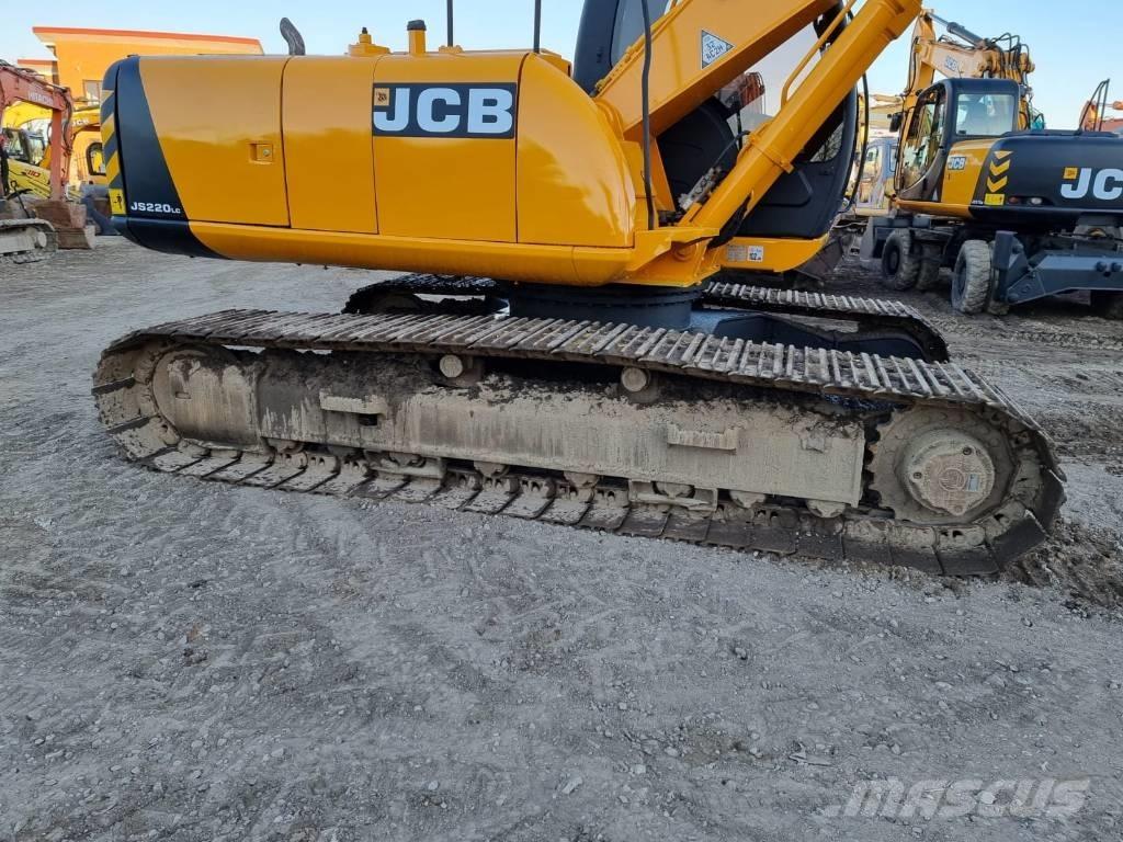 JCB JS 220 LC Paletli ekskavatörler