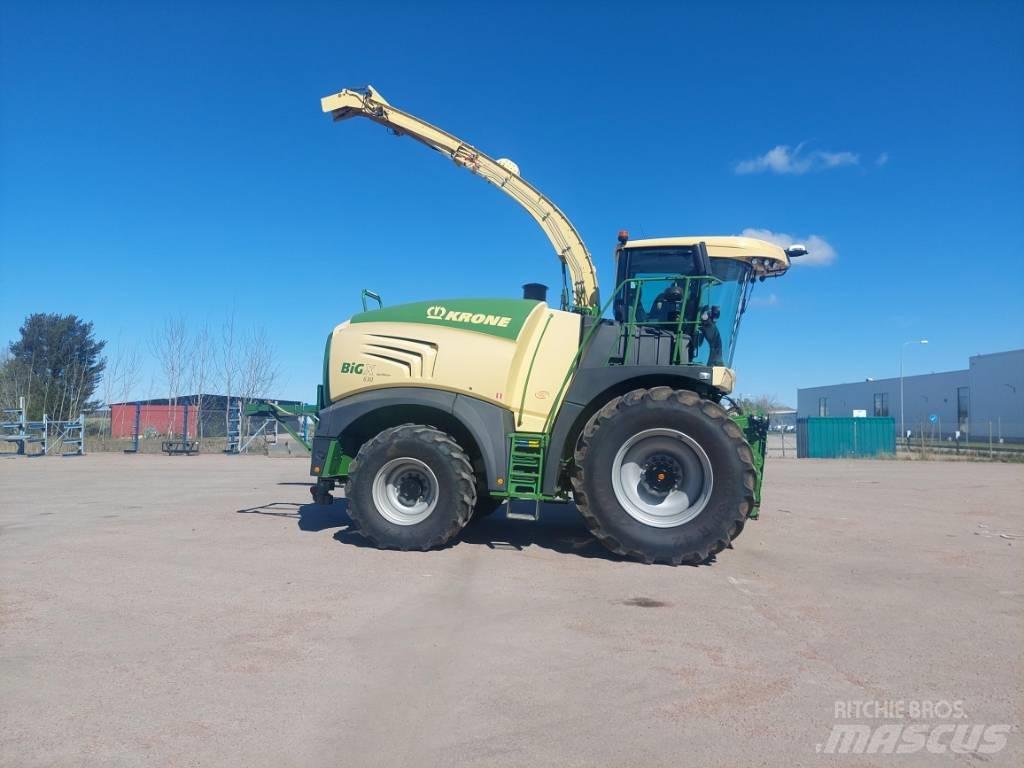 Krone Big X 630 Kendi yürür silaj makinalari