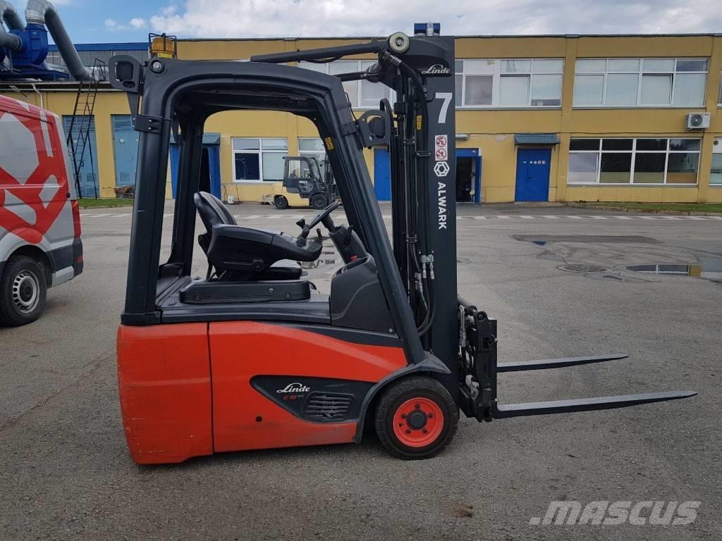 Linde E16C Elektrikli forkliftler