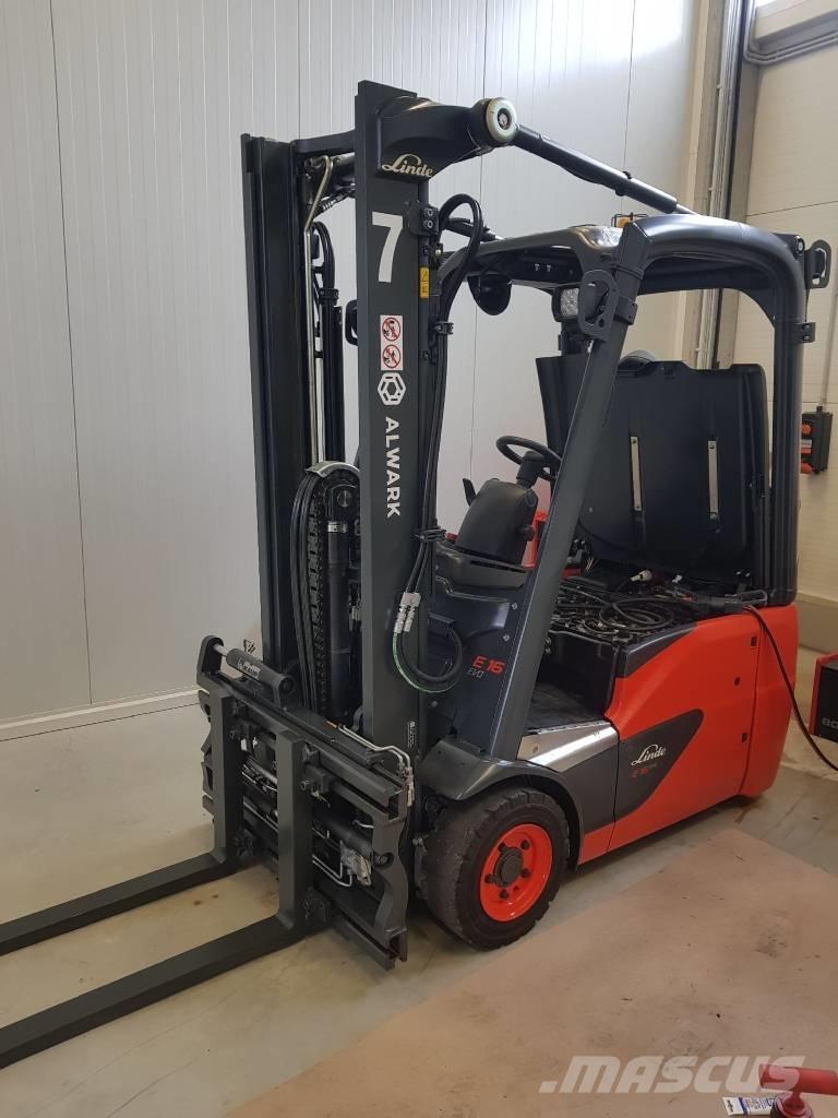 Linde E16C Elektrikli forkliftler
