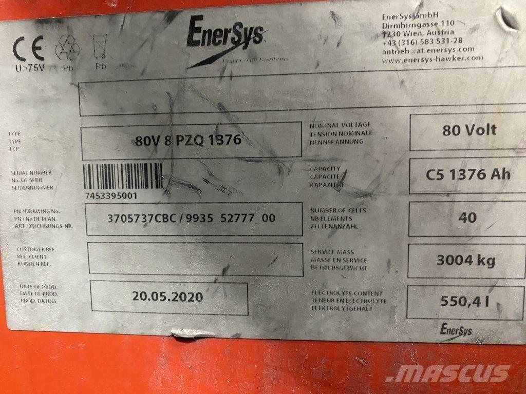 Linde E80-01/900 Elektrikli forkliftler