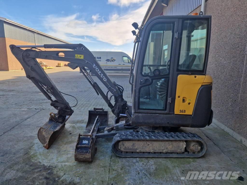 Volvo EC 20 D Mini ekskavatörler, 7 tona dek