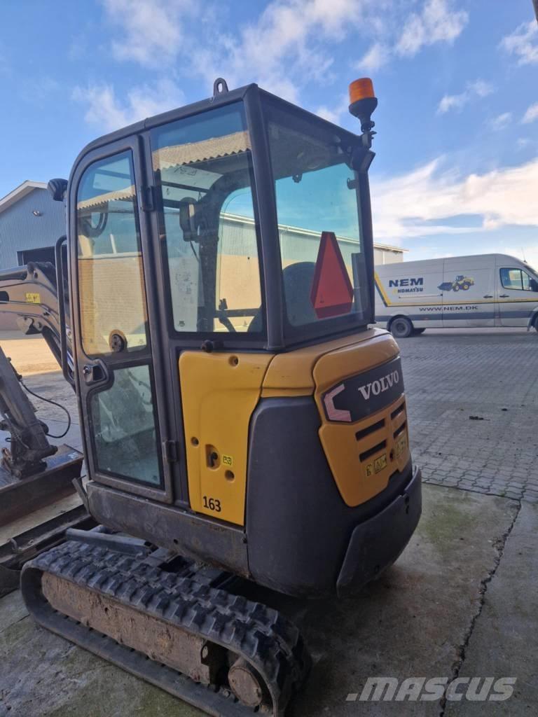 Volvo EC 20 D Mini ekskavatörler, 7 tona dek