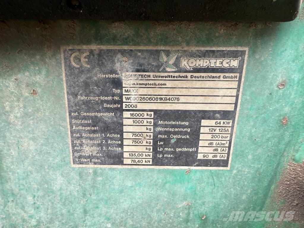Komptech Maxx Gezer eleyiciler