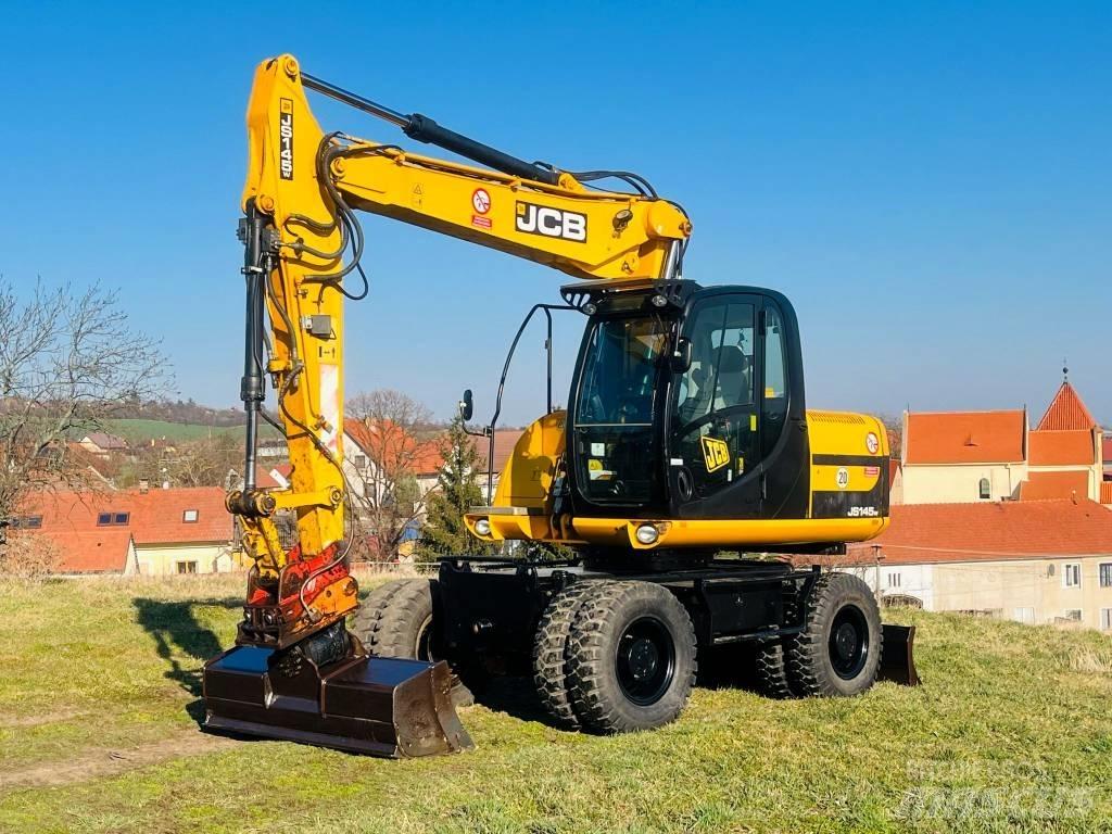 JCB JS 145 W Lastik tekerli ekskavatörler