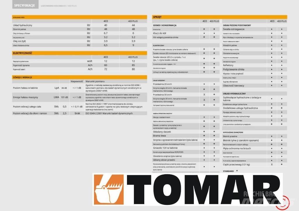 JCB 403 Tekerlekli yükleyiciler