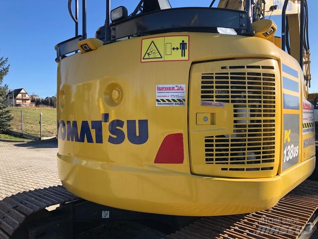 Komatsu PC138US-11 Paletli ekskavatörler