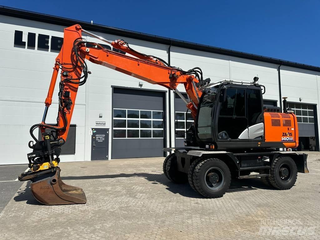 Hitachi ZX 140 W-6 Lastik tekerli ekskavatörler