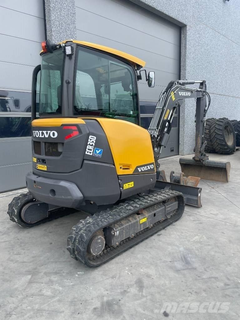 Volvo ECR 35 D Mini ekskavatörler, 7 tona dek