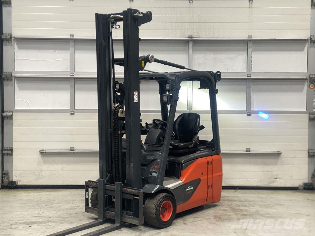 Linde E16C-02 Elektrikli forkliftler