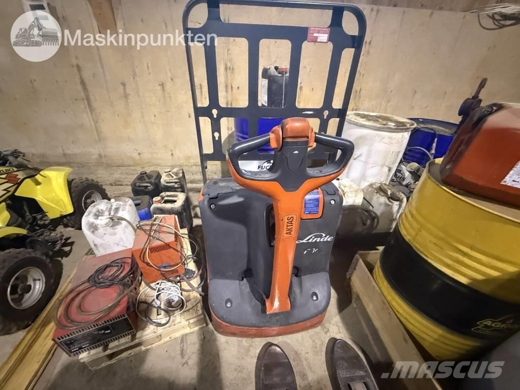 Linde T 16 Elektrikli forkliftler