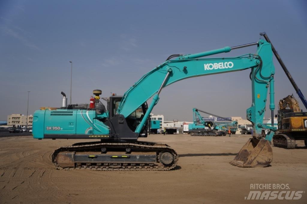 Kobelco SK350LC-10 Paletli ekskavatörler
