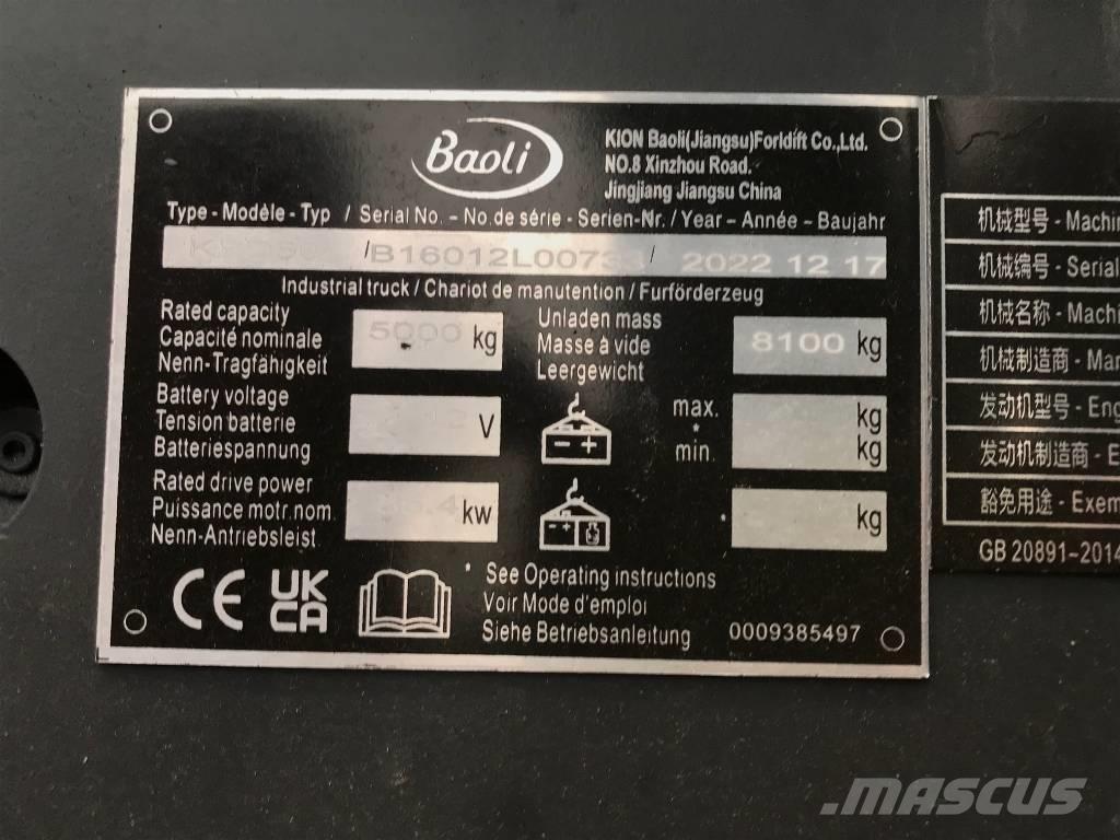 Baoli KBD 40 Dizel forkliftler