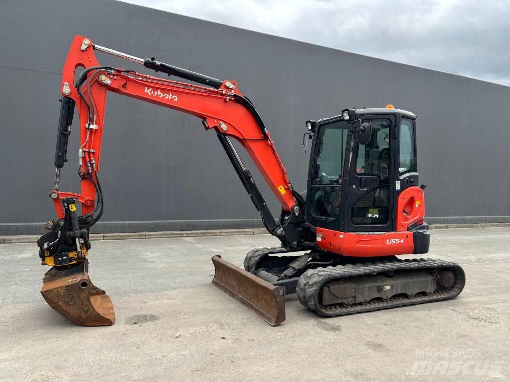 Kubota U 55-4 Mini ekskavatörler, 7 tona dek