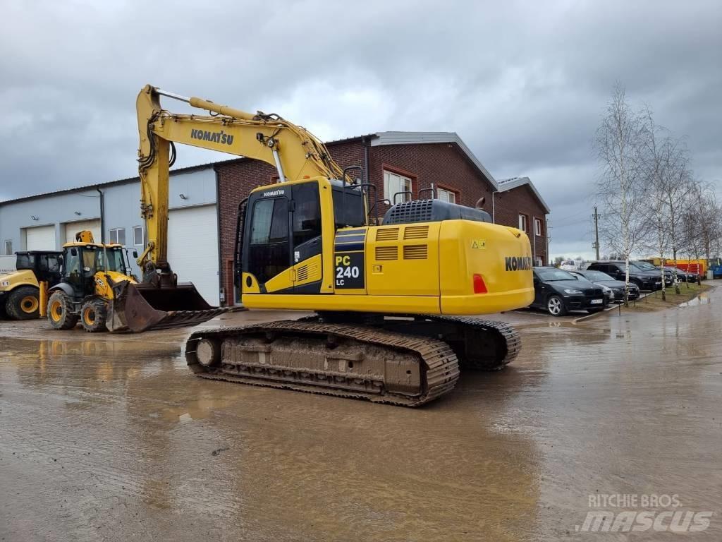 Komatsu PC 240 LC-10 Paletli ekskavatörler