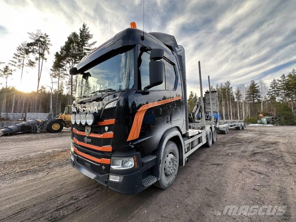 Scania R 650 Ekipage Tomruk kamyonlari