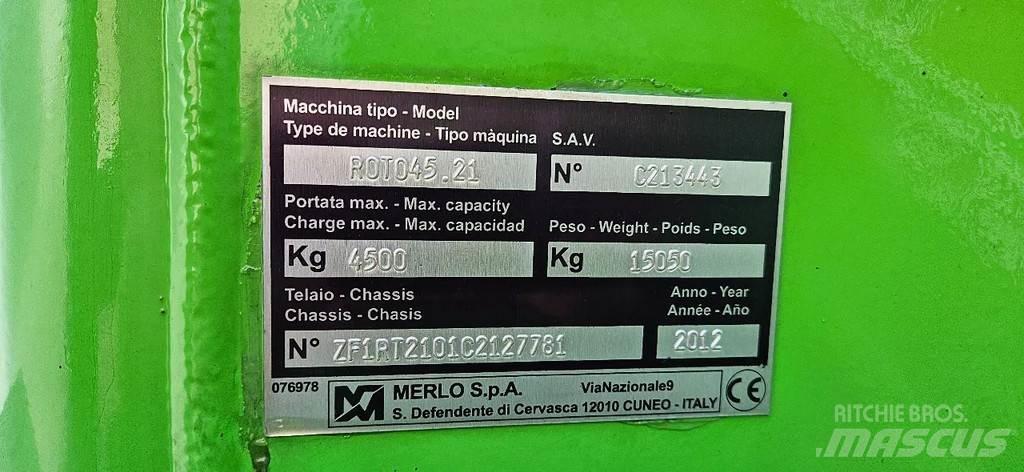 Merlo ROTO 45.21 Teleskopik yükleyiciler
