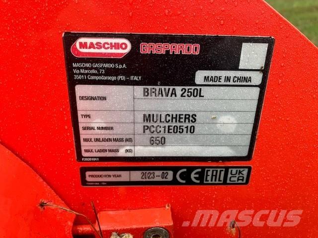 Maschio Brava 250 L Hasat makineleri