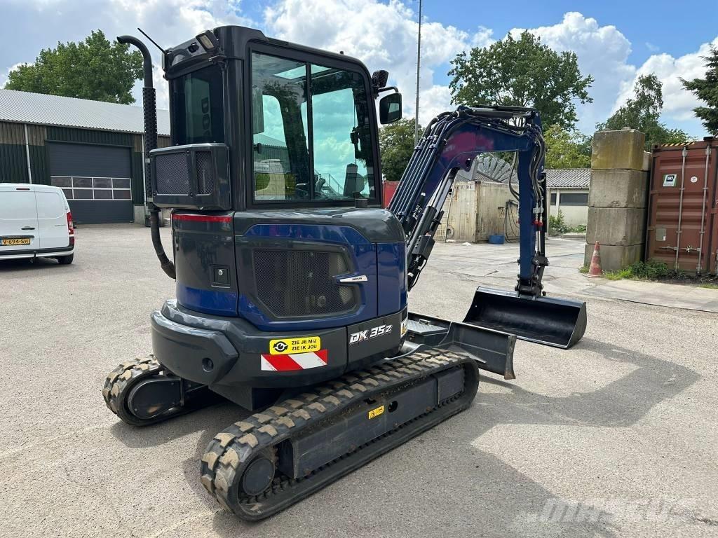 Doosan DX 35 Z Mini ekskavatörler, 7 tona dek