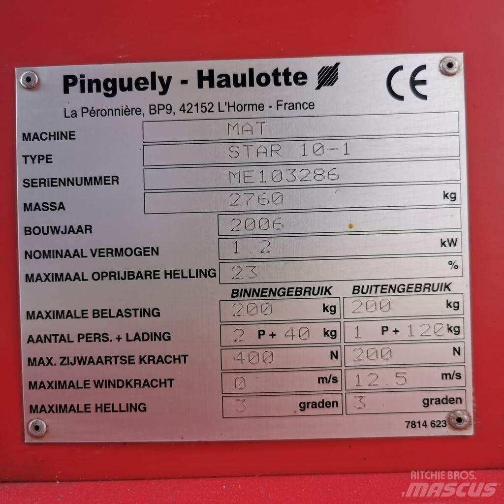 Haulotte Star 10 Teleskopik personel platformları