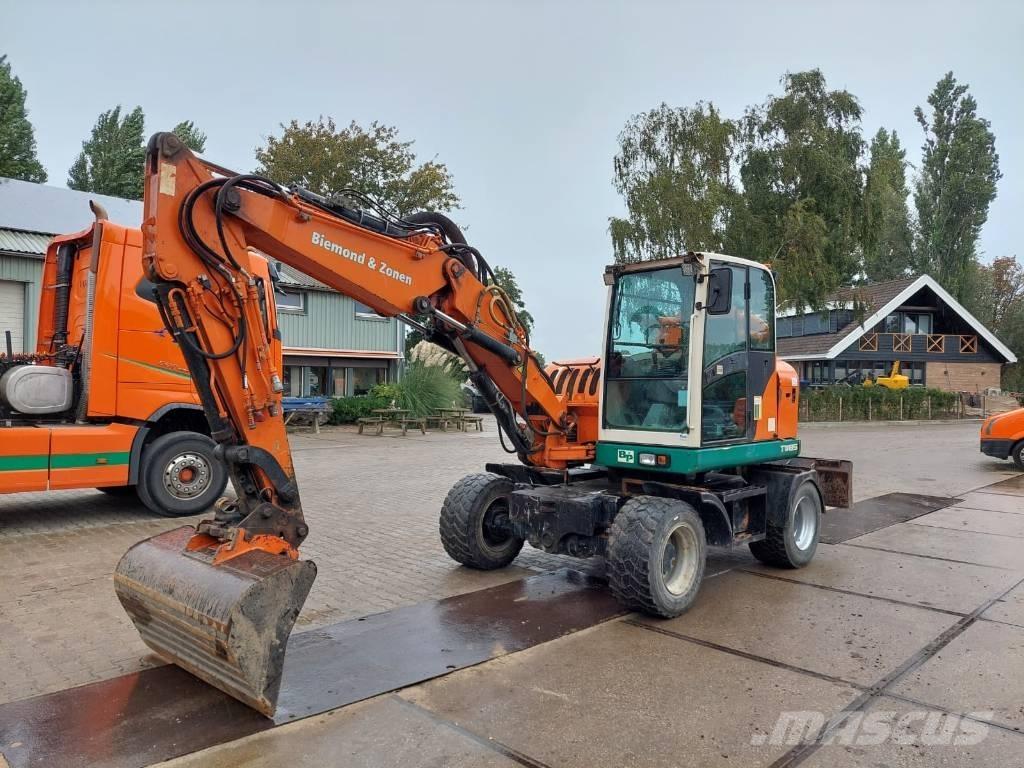 Terex TW 85 Lastik tekerli ekskavatörler