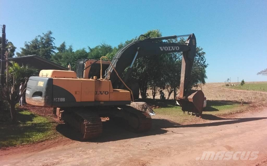 Volvo EC 210 B Paletli ekskavatörler
