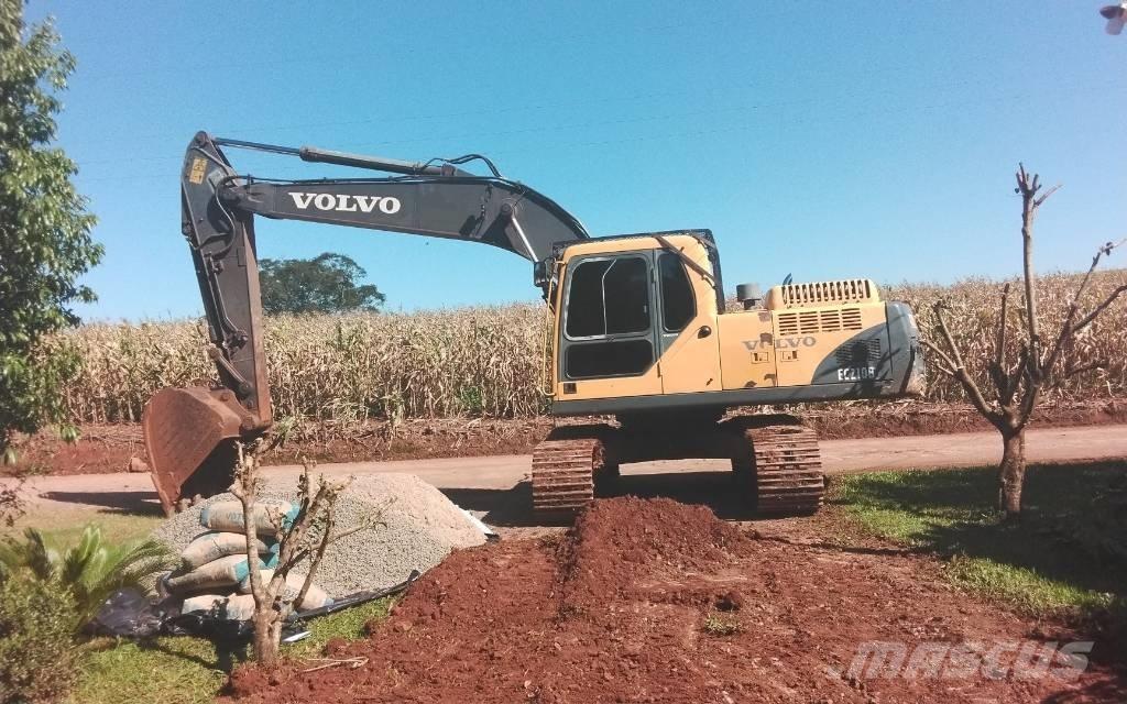 Volvo EC 210 B Paletli ekskavatörler