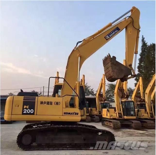 Komatsu pc200-7 Paletli ekskavatörler