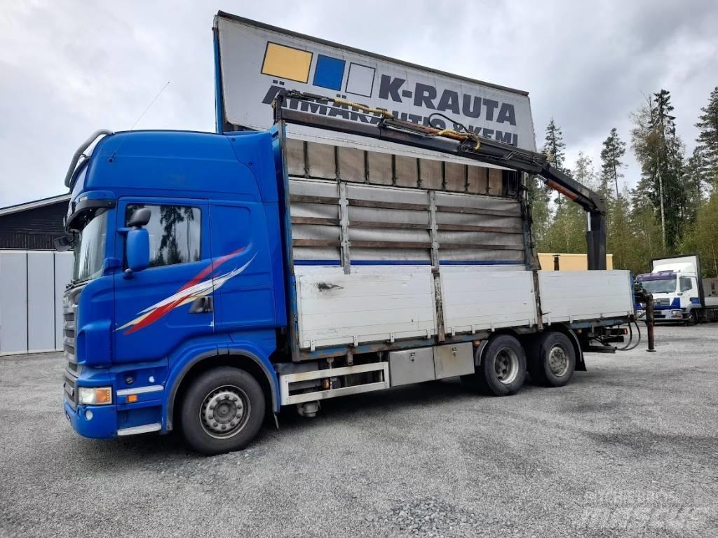 Scania R 560 Araç üzeri vinçler