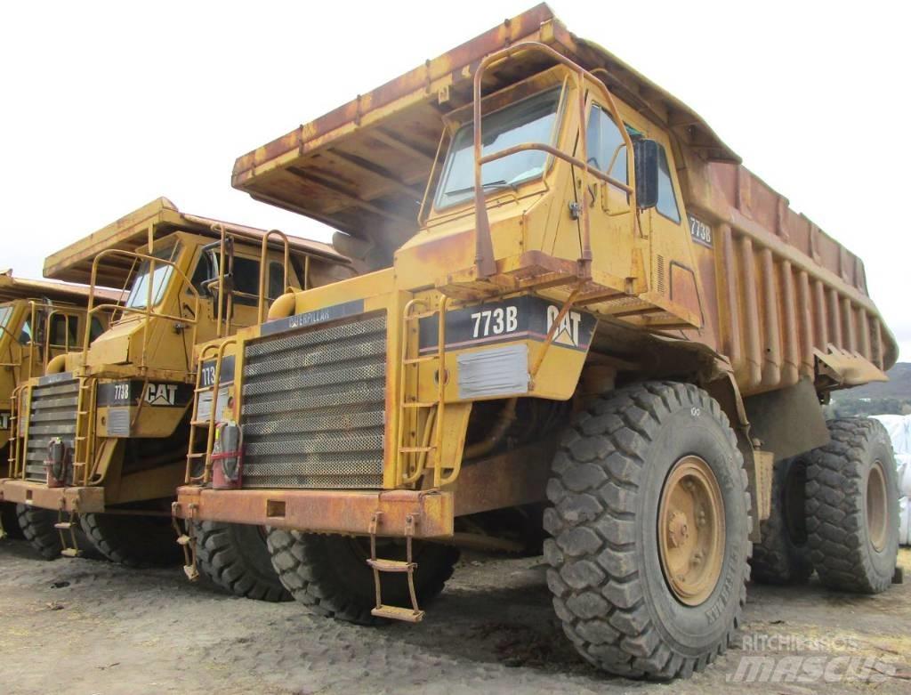 CAT 773B Belden kirma kaya kamyonu