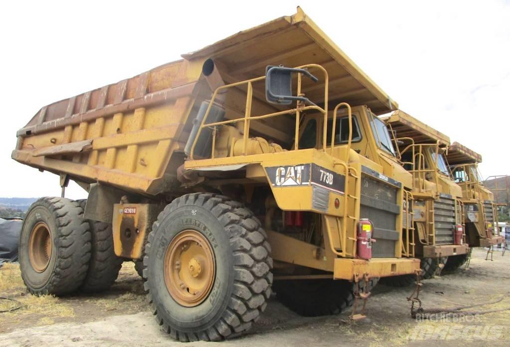 CAT 773B Belden kirma kaya kamyonu