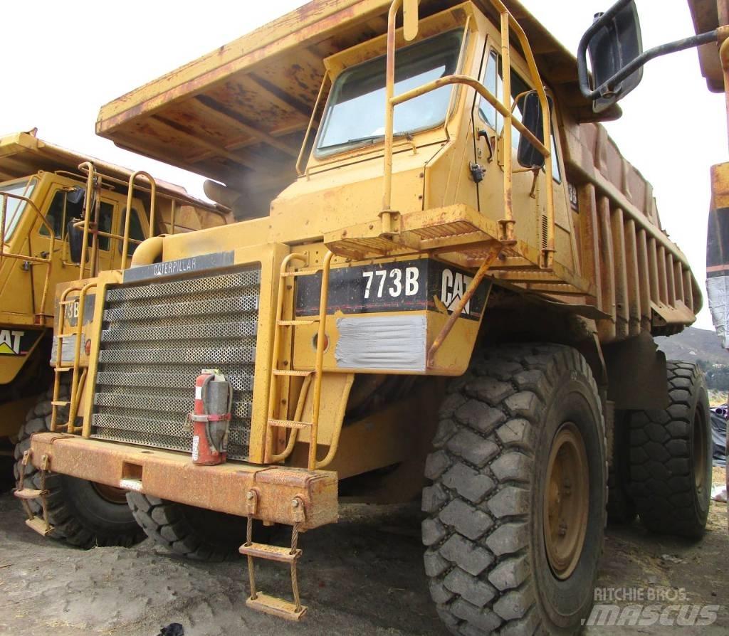 CAT 773B Belden kirma kaya kamyonu