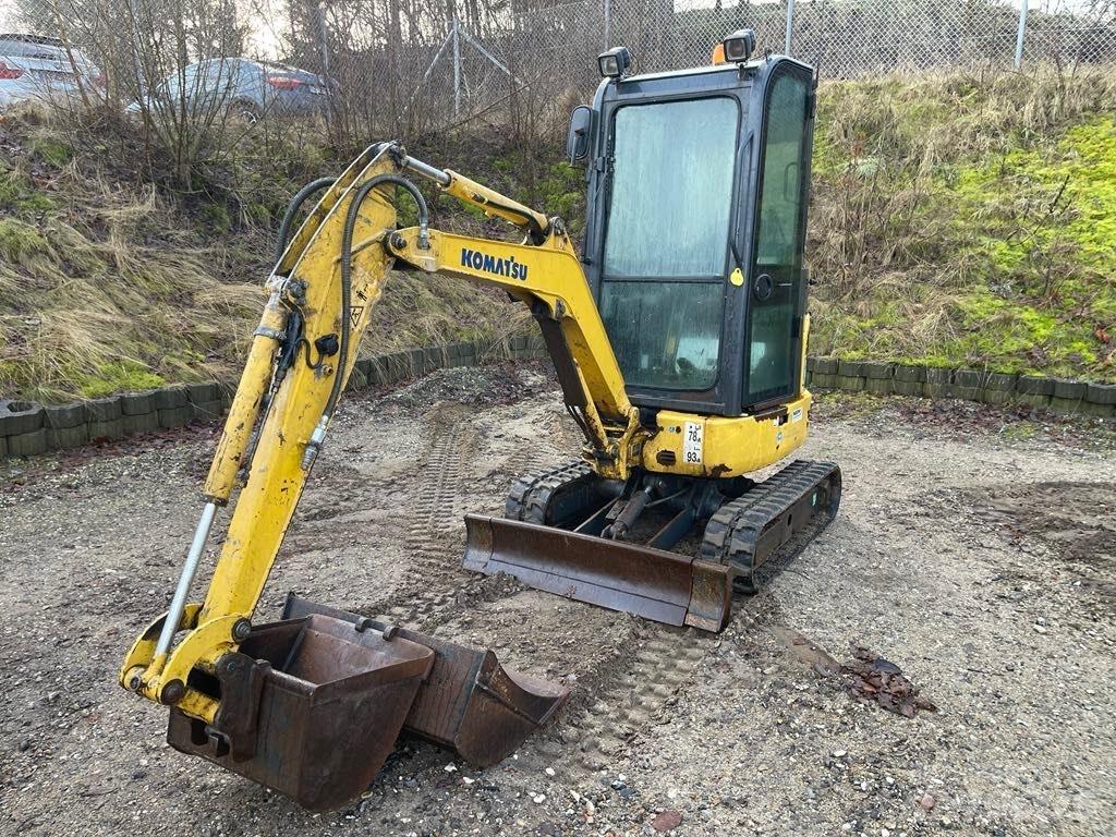 Komatsu PC 16 R-3HS Mini ekskavatörler, 7 tona dek