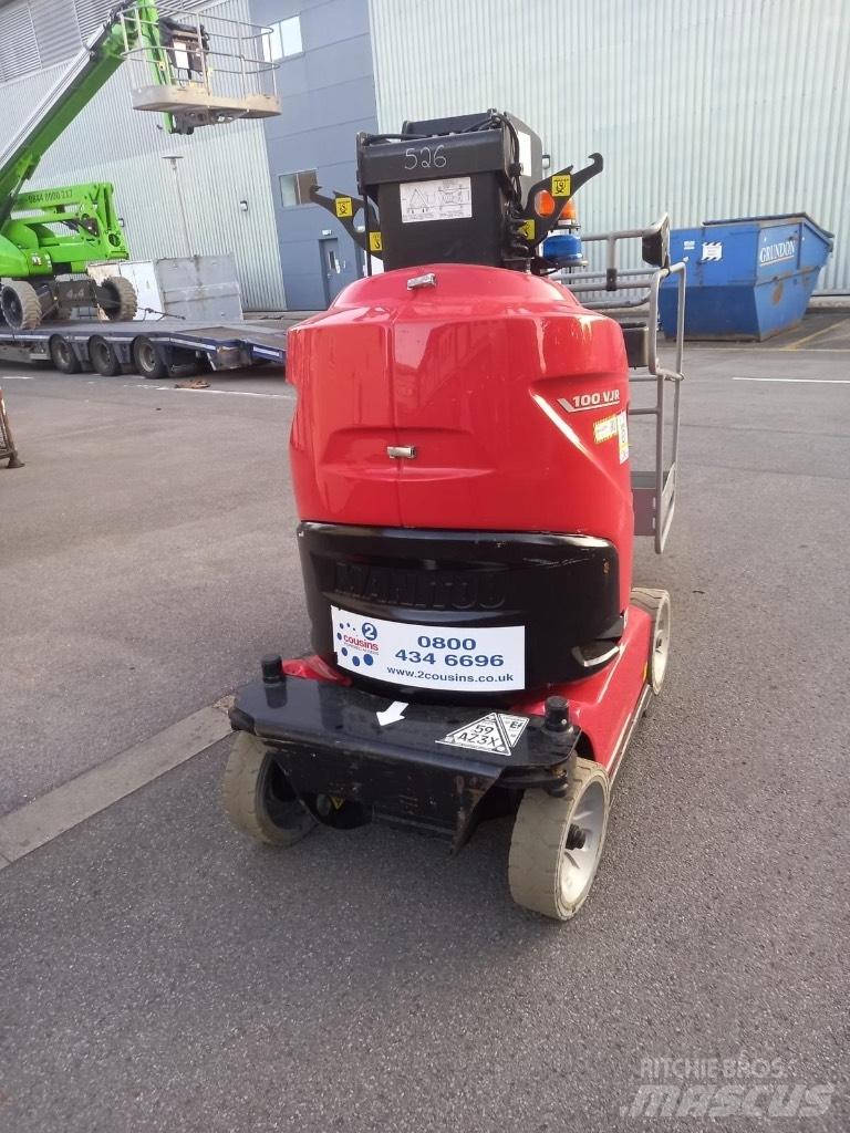 Manitou 100 VJR Personel Platformları ve Cephe Asansörleri