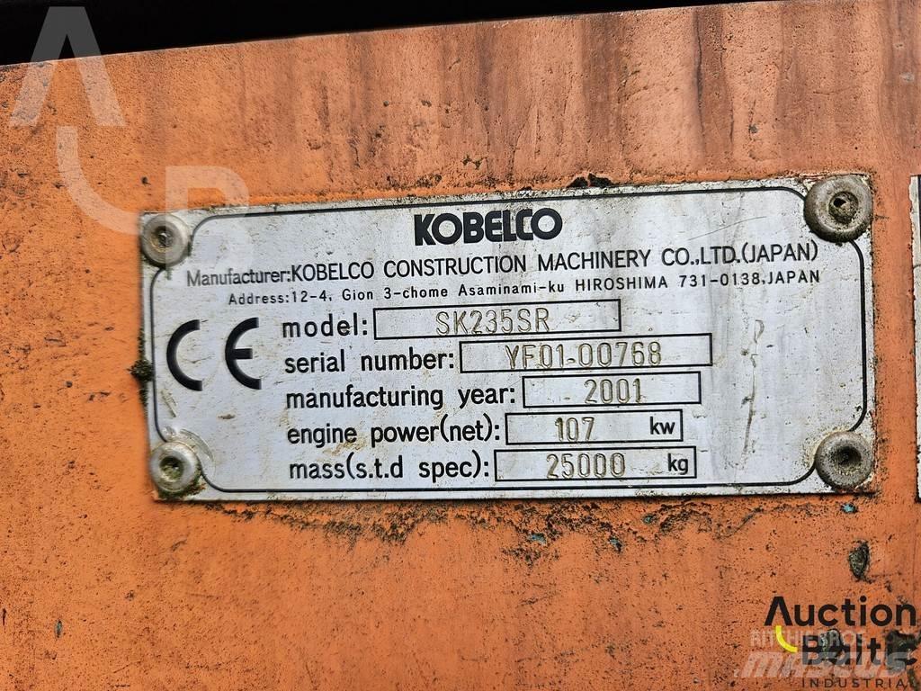 Kobelco SK 235 SR Paletli ekskavatörler