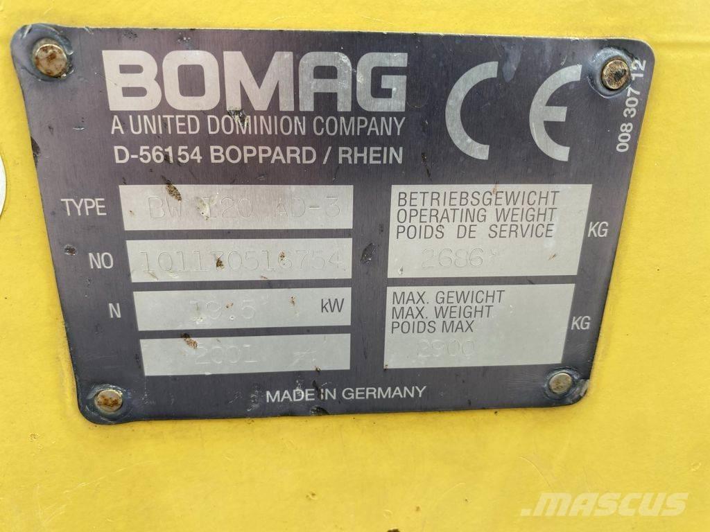 Bomag BW 120 AD Kompaktörler