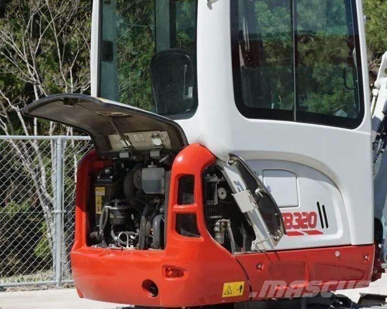 Takeuchi TB320 Mini ekskavatörler, 7 tona dek
