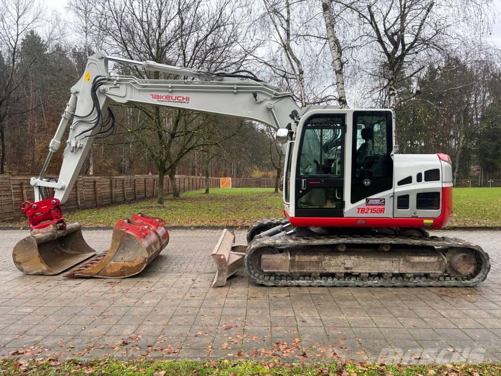Takeuchi TB 2150 R Paletli ekskavatörler